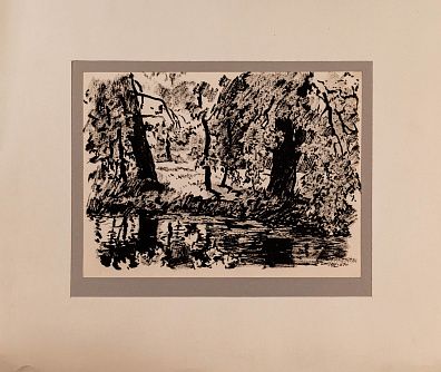 Калита Николай Иванович (1926-2016). Светлый день на озере. 2001.