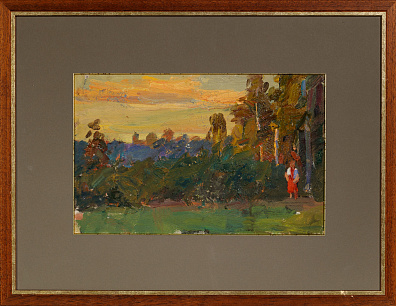 Подколзин Александр Александрович (1921–2006). 
Закат. Конец 1950-х.