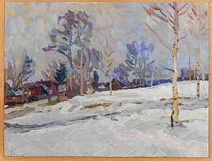 Антонов Сергей Георгиевич (1932-2006). 
Оттепель. 1985.
