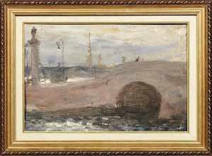 Олевский  Федор (р. 1983).Прачечный мост в Петербурге. 2000-е - 2010-е.