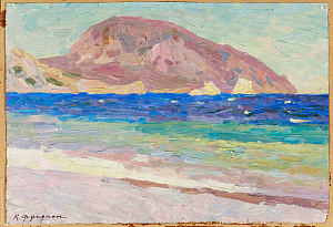 Фридман Карл Шоломович (1926-2001). 
Морской пейзаж. 1960-е.