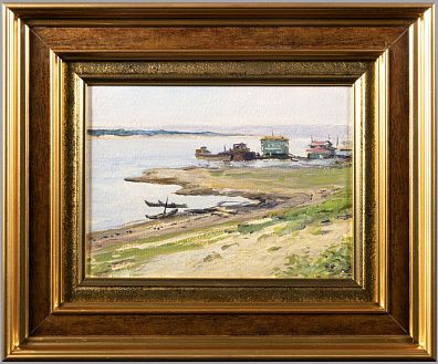 Дмитриевский Виктор Константинович (1923-2006). Волга под Сталинградом. 1954.