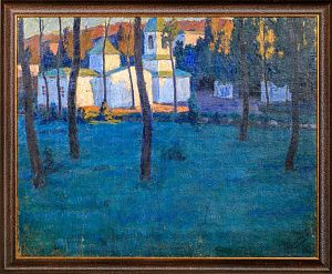 Фогель Борис Александрович (1872-1961). Ночной пейзаж. Конец XIX - начало ХХ века.
