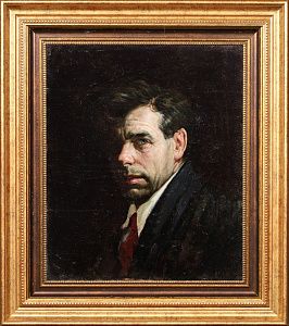 Яковлев Василий Николаевич (1893-1953). Портрет художника Анатолия Павловича Шепелюка. Конец 1930-х.
