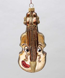 Елочная игрушка "Контрабас". 2000-е годы.