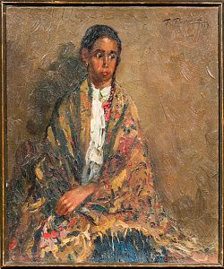 Радимов Павел Александрович (1887-1967). 
Цыганка. 1919.