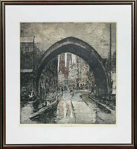 Луджи Казимир (Luigi Kasimir) (1881-1962). Мариентор в Наумбурге. Первая четверть ХХ века.