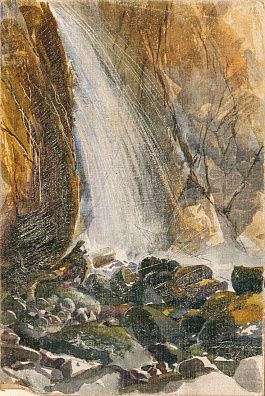 Гросицкий Сергей Николаевич (1876-1933). 
Водопад. 1901.