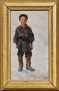 Творожников Иван Иванович (1848-1919). 
Фигура мальчика. Конец XIX  - начало ХХ века.