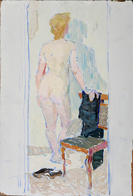 Альберти Петр Филиппович (1913-1994). 
Натурщица. 1970.