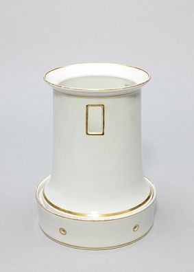 Прибор для подогрева чайника. Россия, завод братьев Корниловых, 1843-60 годы.