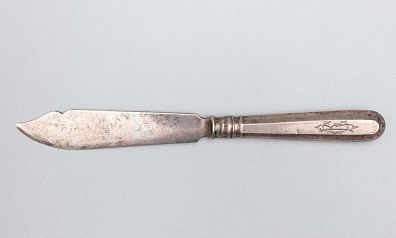 Десертный нож. Россия, Санкт-Петербург, мастер - Александр Карпов, 1908 г.