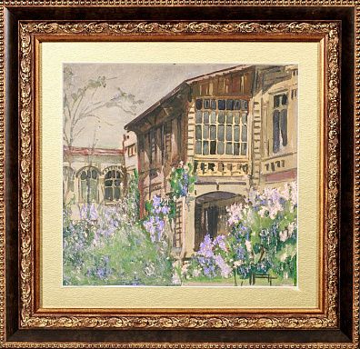 Мальцев Петр Тарасович (1907-1993). Сирень цветет. 1926.