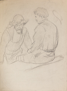 Герасимов Сергей Васильевич (1885-1964). 
Портреты рабочих. 1940-е.
