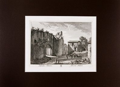 Джузеппе Вази (Giuseppe Vasi)(1710-1782).
Порта Салара. Конец XVIII века.