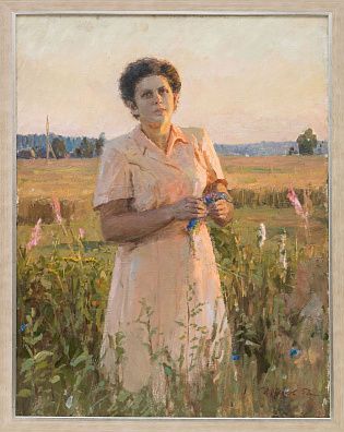 Новиков Николай Федорович (1922-2013).Лариса. 1952.