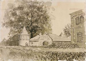 Романов В.Л. (?). 
Федоровский городок. 1987.