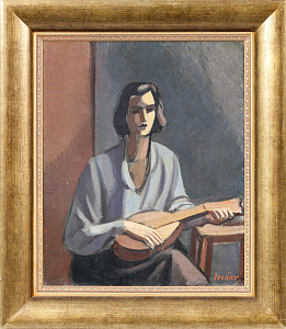 Исаев Николай Александрович (1891-1977).
Женский портрет. 1940-е - 1950-е.