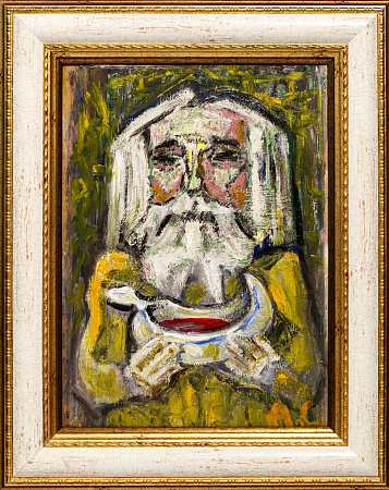 Сапожников Александр Васильевич (1925-2009). 
Автопортрет. 1995.
