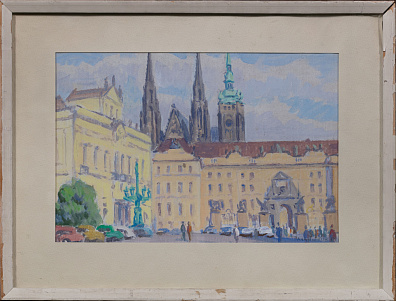 Лучишкин Сергей Алексеевич (1902-1989). 
Прага. 1977.