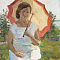 Боим Соломон Самсонович (1899-1978). Под зонтом. 1946.