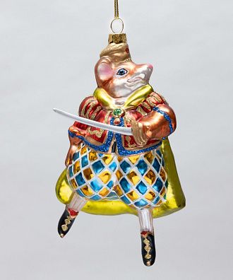Елочная игрушка "Мышиный король". 2000-е годы.