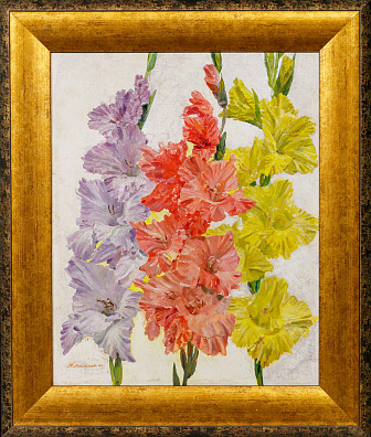 Мальцев Петр Тарасович (1907-1993). 
Гладиолусы. 1985.