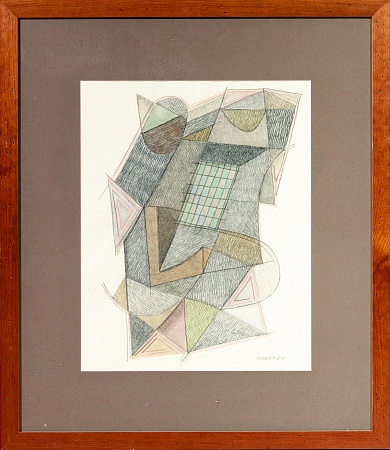 Снегур Игорь Григорьевич (р.1935). 
Пространство конструктивное. 2001.