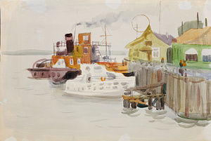Монин Евгений Григорьевич (1931-2002).
Красноярск. 1960-е.