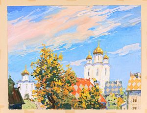 Винокуров Александр Васильевич (1922-2002). Золотые купола. 1950-е - 1960-е.
