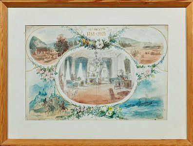 Шнейдер Александра Петровна (1863–1942). Эскиз книжной иллюстрации. Начало ХХ века.