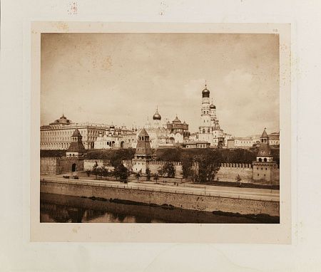 Ностиц Иван Григорьевич (1824-1905).Вид Кремля. Из альбома "Светописи графа Ностица". Конец XIX века.