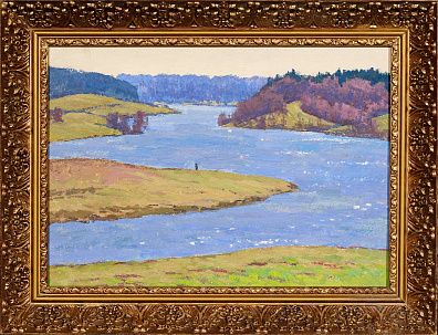 Пыриков Борис Викторович (1925–1987). 
Разлив реки. 1970-е.