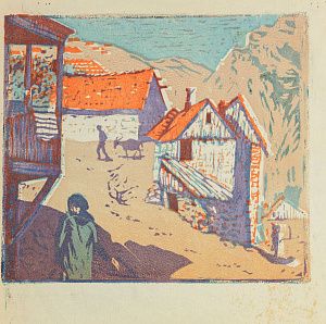 Бассинова Ирина Николаевна (1915-1982). В Армении. 1970-е.