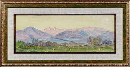 Барто Ростислав Николаевич (1902-1974). Вечер в горах. 1950-е.