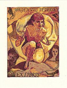 13 эротических экслибрисов из собрания коллекционера М. Трухницкого. 1970-е - 1980-е.