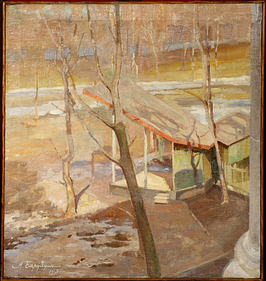 Баруздин Александр Павлович (1900-1942).
Осенний пейзаж. 1937.