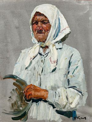 Кугач Юрий Петрович (1917-2013). Бабушка. 1961.