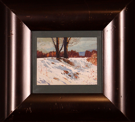 Егоров Андрей Афанасьевич (1878-1954). 
Зимний пейзаж. 1920-е.