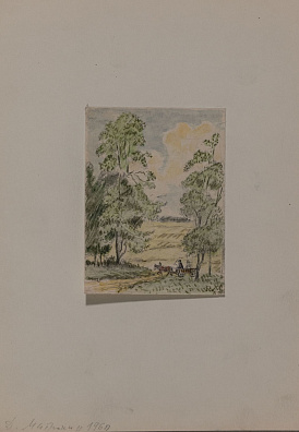 Митрохин Дмитрий Исидорович (1883-1973).
Пейзаж. 1960.