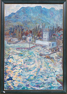 Сорокина Наталья Тихоновна (1918-1991). 
Гурзуф. 1983.