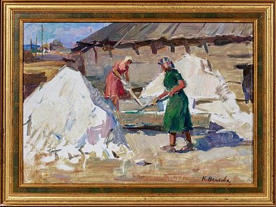 Власова Клара Филипповна (р.1926).
Восток. 1960-е.