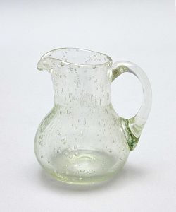 Сливочник с эффектом "бульгазе". Россия, конец XIX - начало ХХ века.