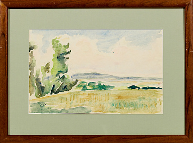 Удальцова Надежда Андреевна (1886-1961). Истра. Начало 1950-х.