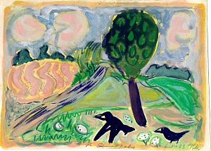 Маврина Татьяна Алексеевна (1900-1996). Вороны. 1983.
