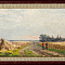 Блашке Анна Эдуардовна (1857-после 1925). 
Пейзаж со снопами. 1902.