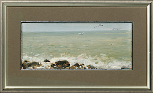 Дмитриевский Виктор Константинович (1923-2006).
Море. Чайки. 1950-е.
