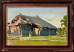 Столица Евгений Иванович (1870–1929). 
На закате. 1927.