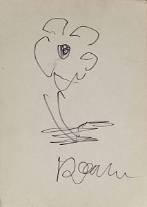 Яковлев Владимир Игоревич (1934-1998). 
Цветок. 1980-е - 1990-е.