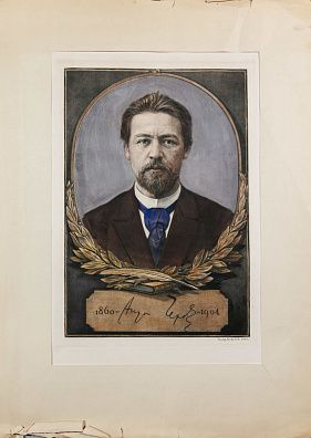 Соколов Илья Алексеевич (1890–1968). Портрет А.П.Чехова.1954.
